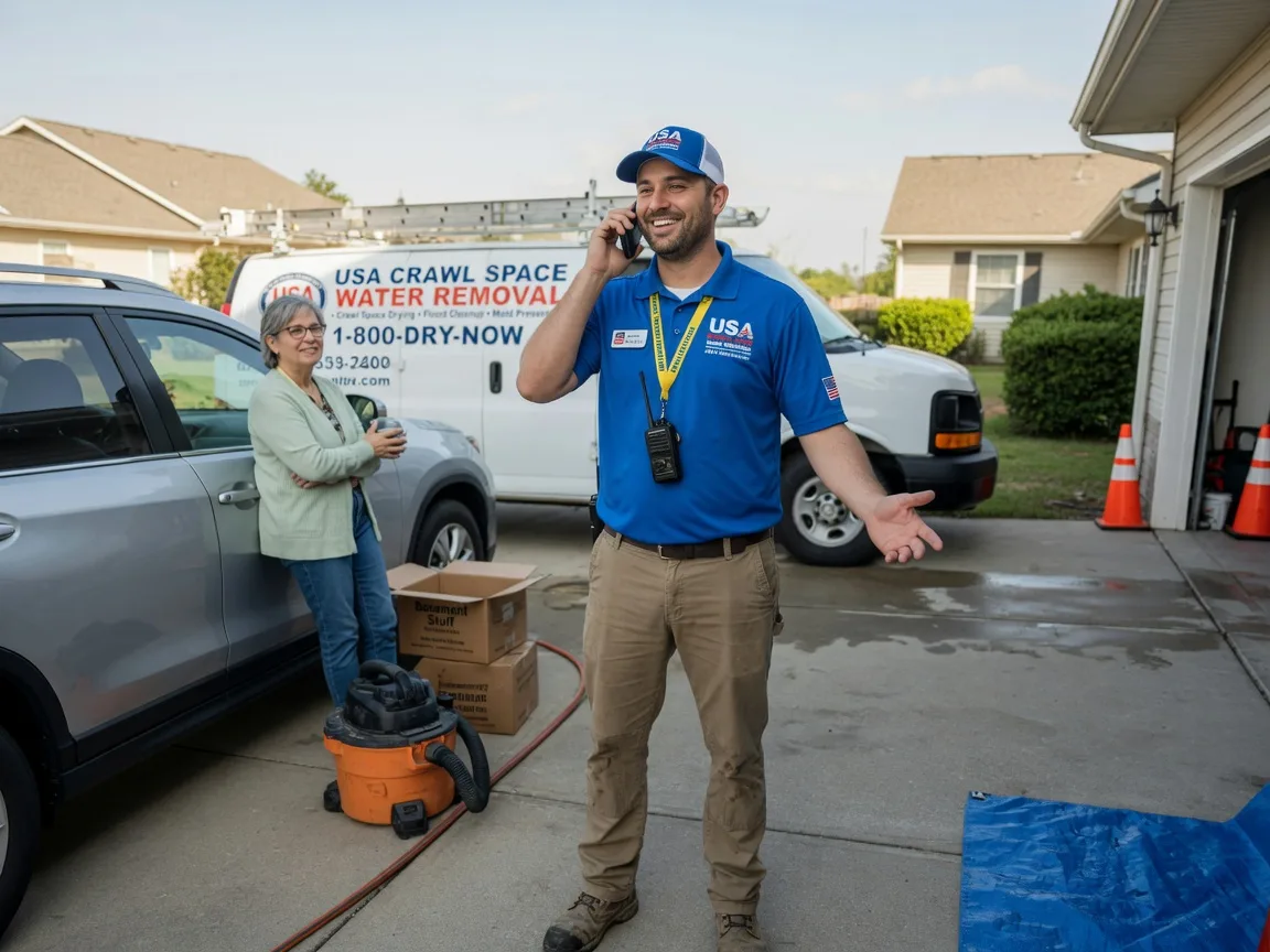 Crawl Space Water Removal Tunica, LA FAQs